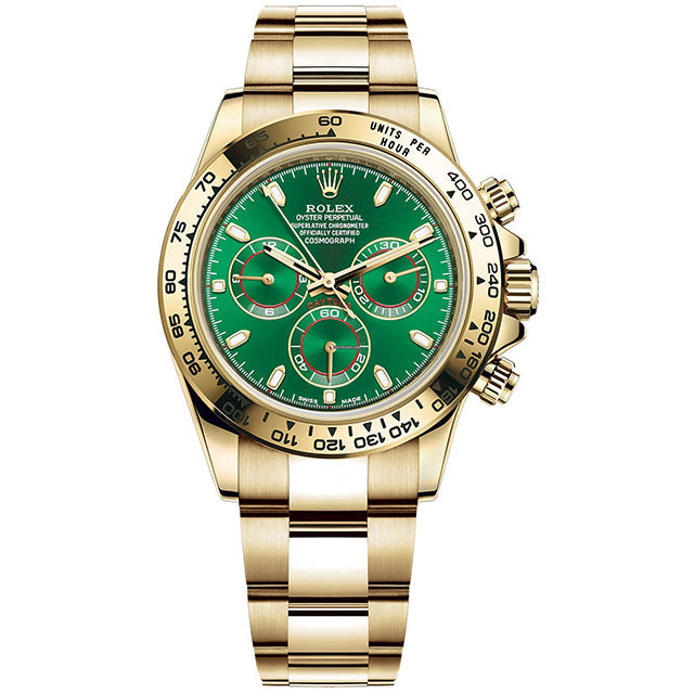 RLX Daytona 18k Yellow Gold 116508 Series