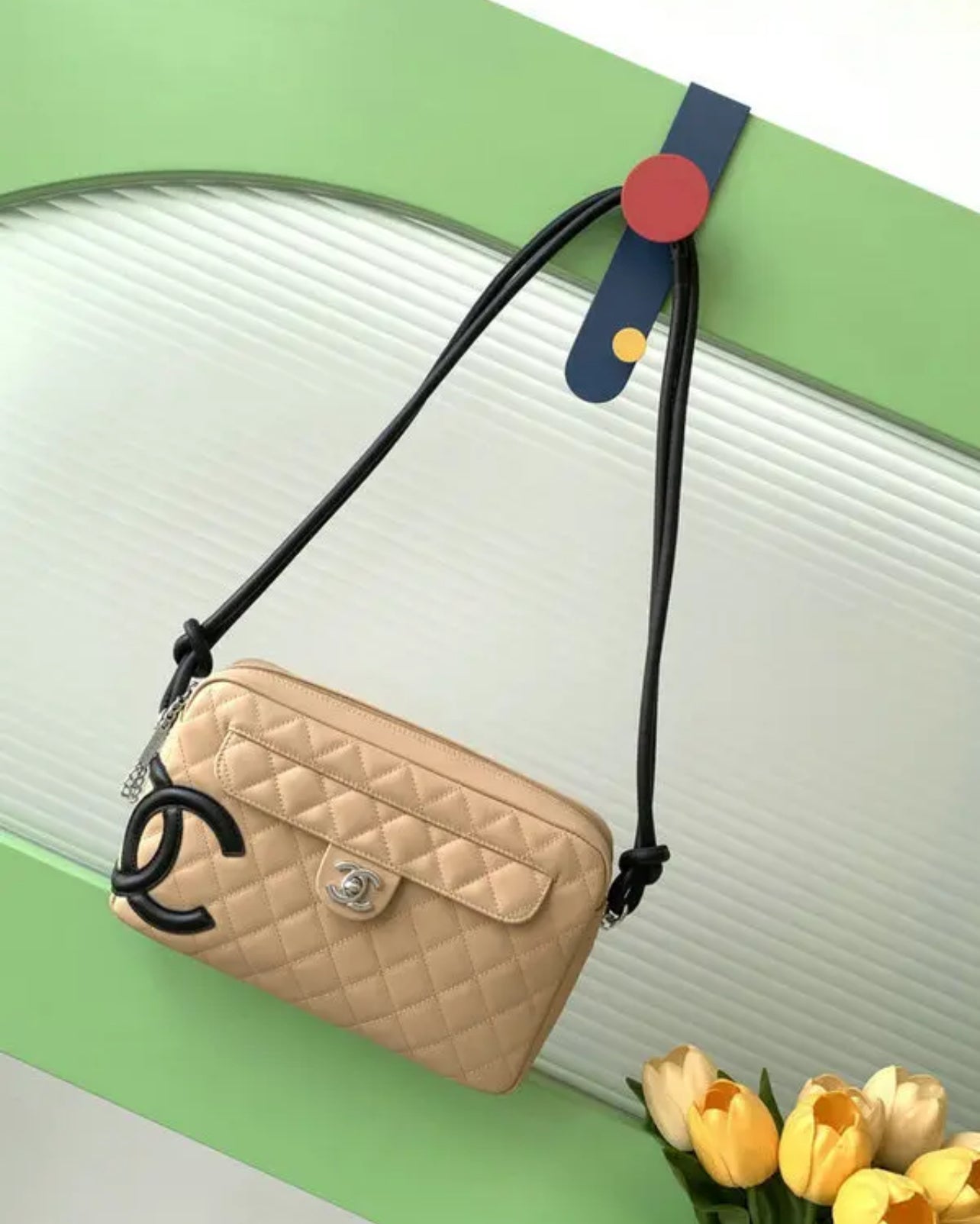 Lambskin Shoulder Bag