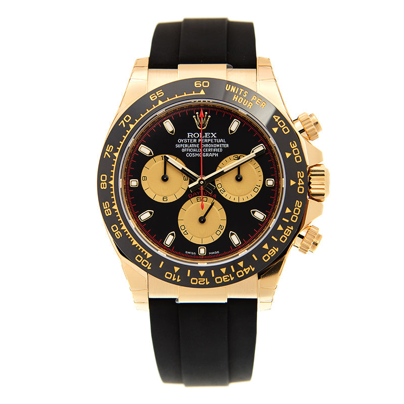 RLX Cosmograph Daytona M116518LN-0047 Black/Rubber 40mm