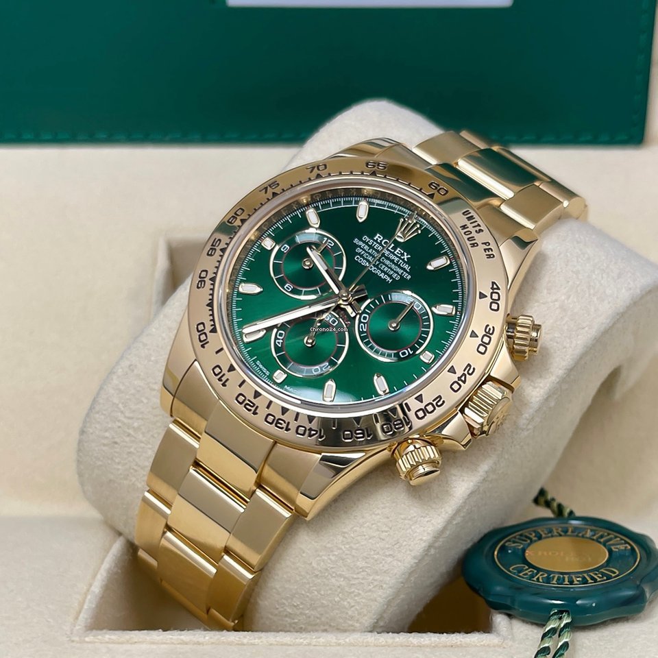 RLX Daytona 18k Yellow Gold 116508 Series