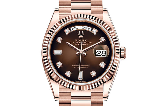 RLX DAY-DATE 36 Oyster, 36 mm, Everose gold m128235-0037