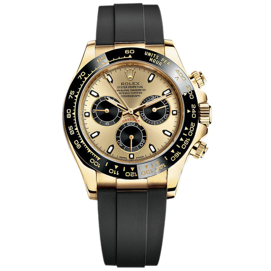 RLX Cosmograph Daytona Black Strap m116518ln Series