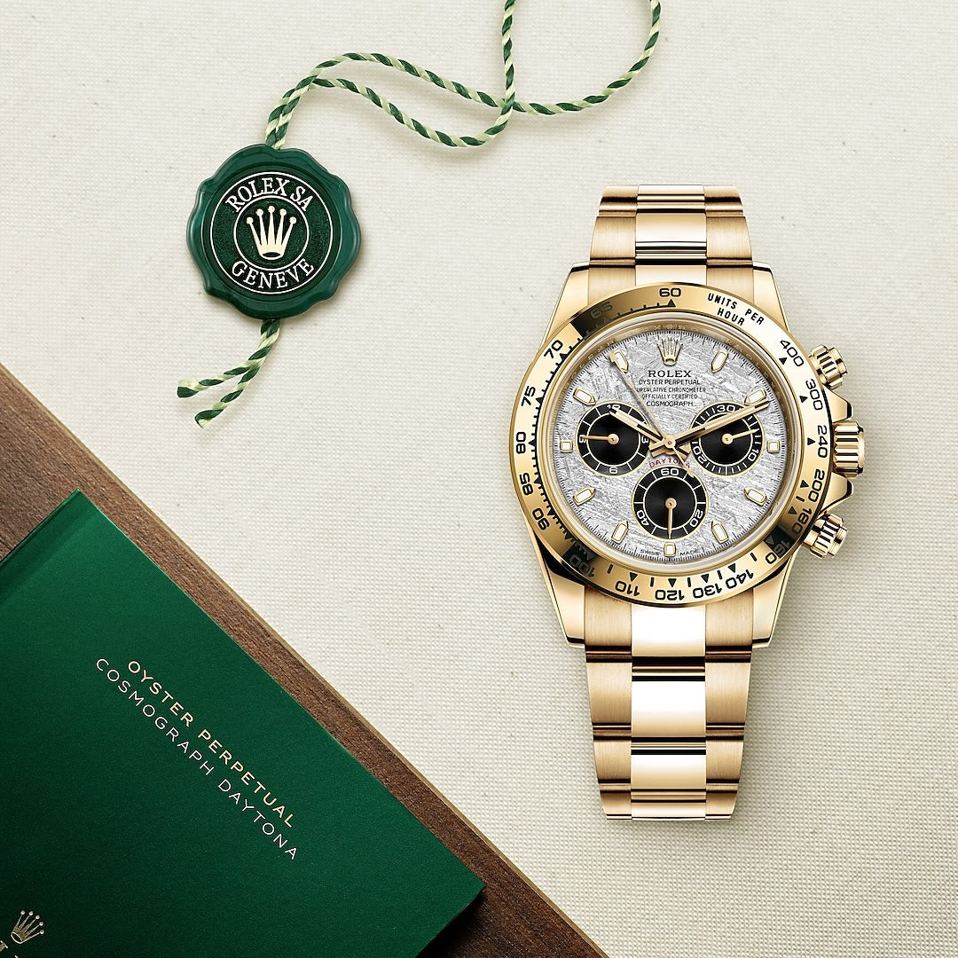 RLX Cosmograph Daytona Yellow Gold Meteorite 116508-0015