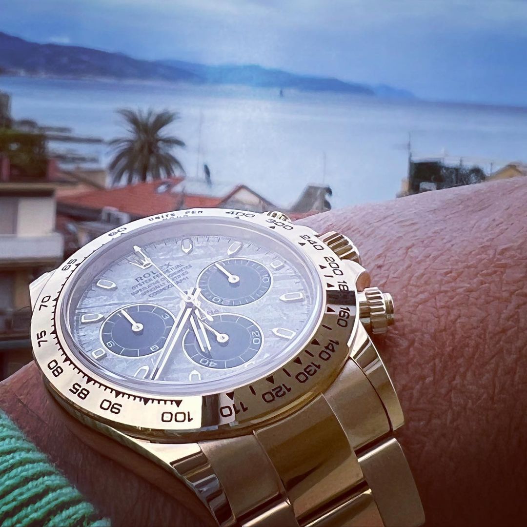 RLX Cosmograph Daytona Yellow Gold Meteorite 116508-0015