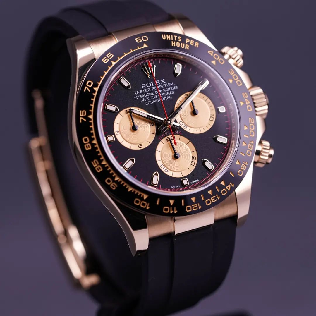 RLX Cosmograph Daytona M116518LN-0047 Black/Rubber 40mm