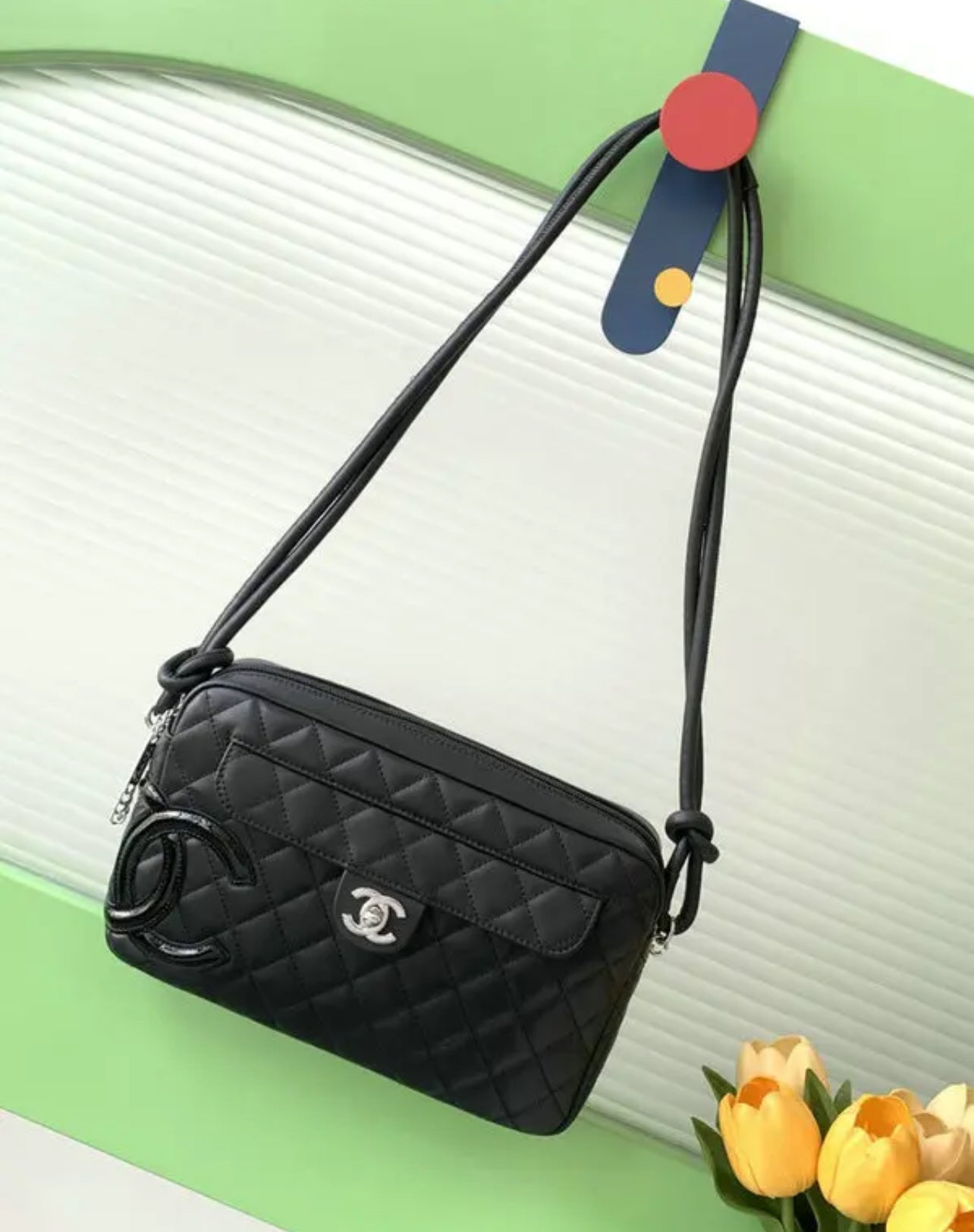 Lambskin Shoulder Bag