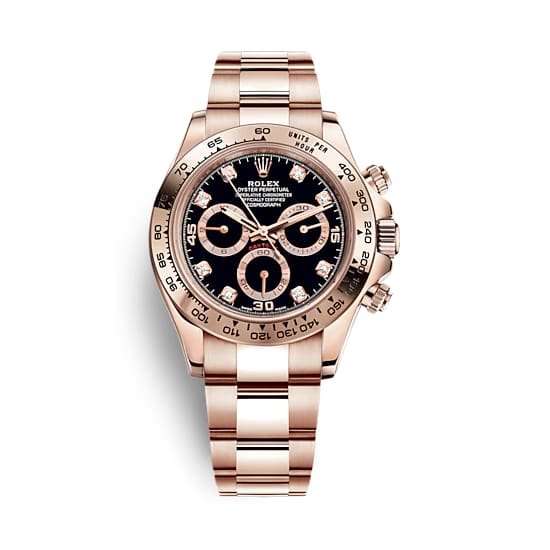 RLX Cosmograph Daytona  18k Everose Gold Men's Watch 40mm, Ref. # 116505-0015