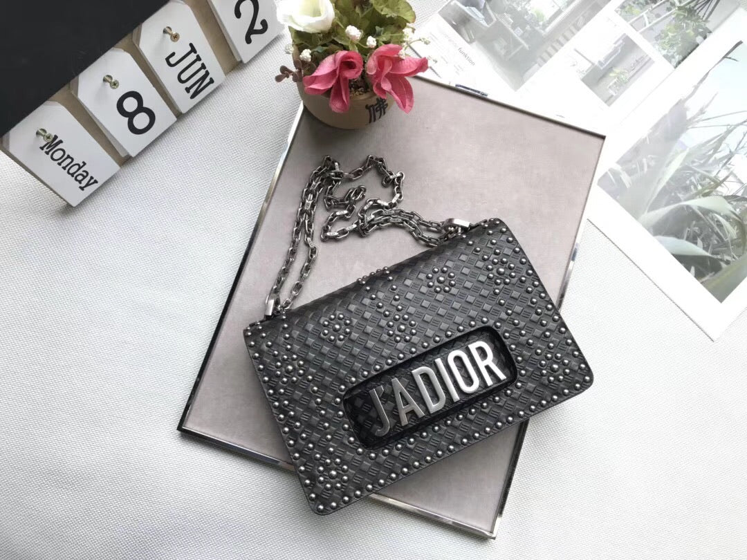حقيبة كتف J'Adior مرصعة