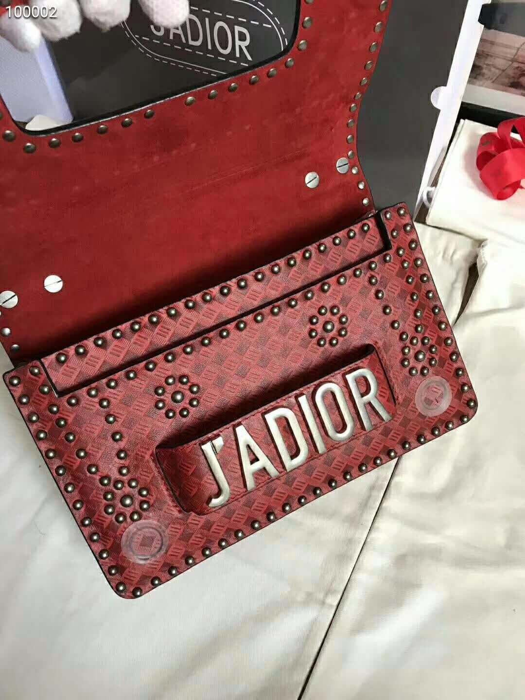 حقيبة كتف J'Adior مرصعة