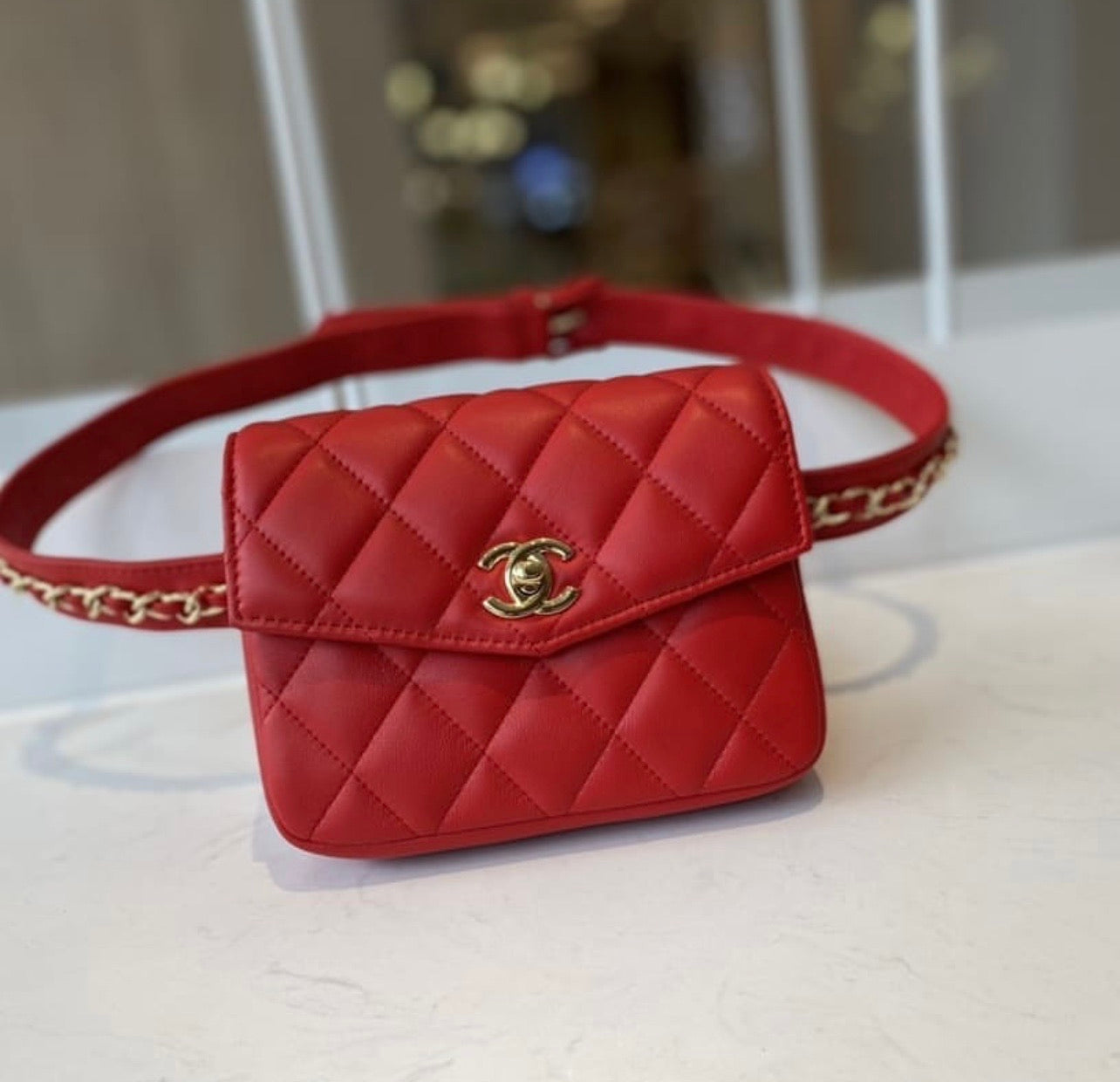 Lambskin Belt Bag