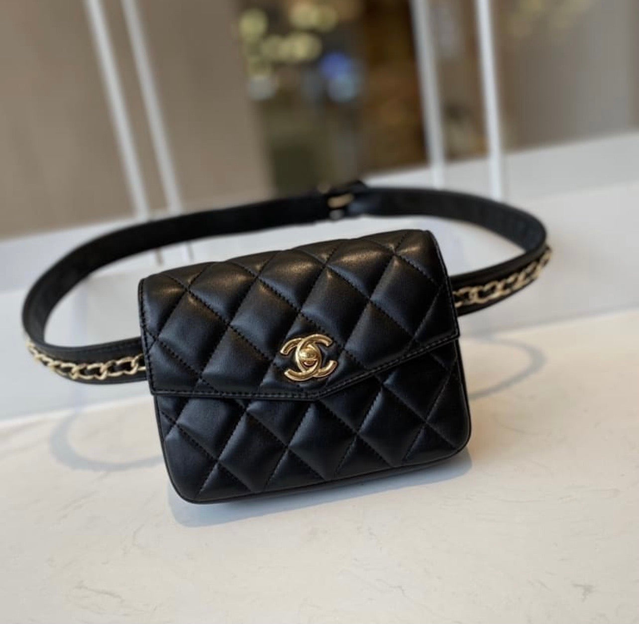 Lambskin Belt Bag