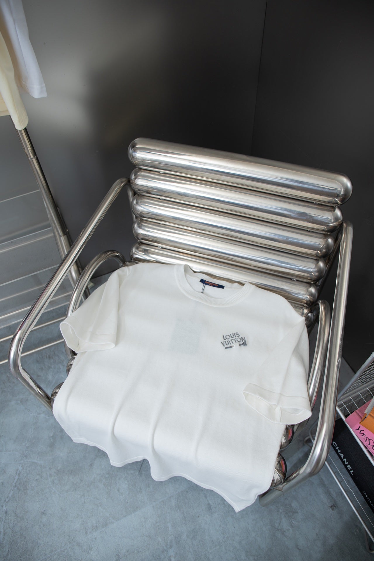1203 New high quality pin 🧷 short sleeve knit T-shirt
