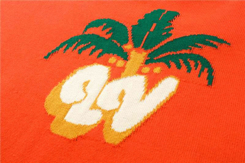 250313  New high quality jacquard knit T-shirt