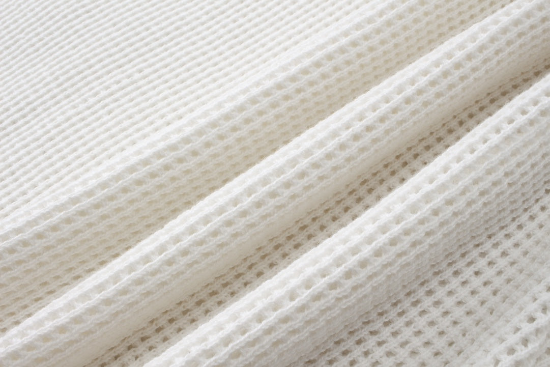 250313 New featured hollow knit T-shirt