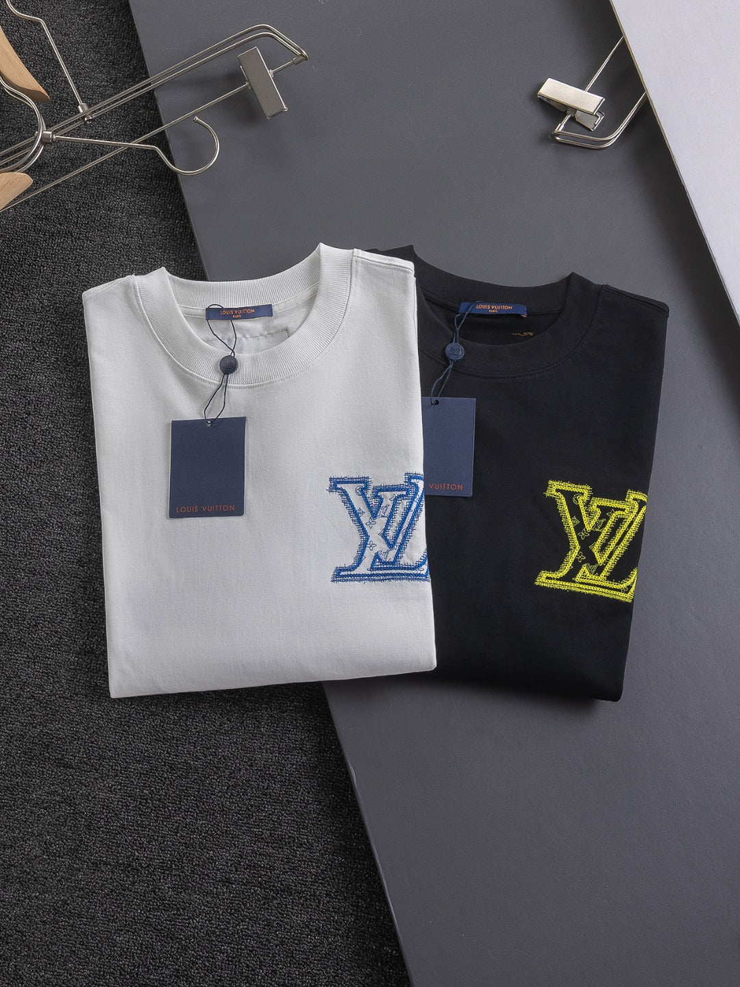 250325 New stereogram embroidered T-shirt