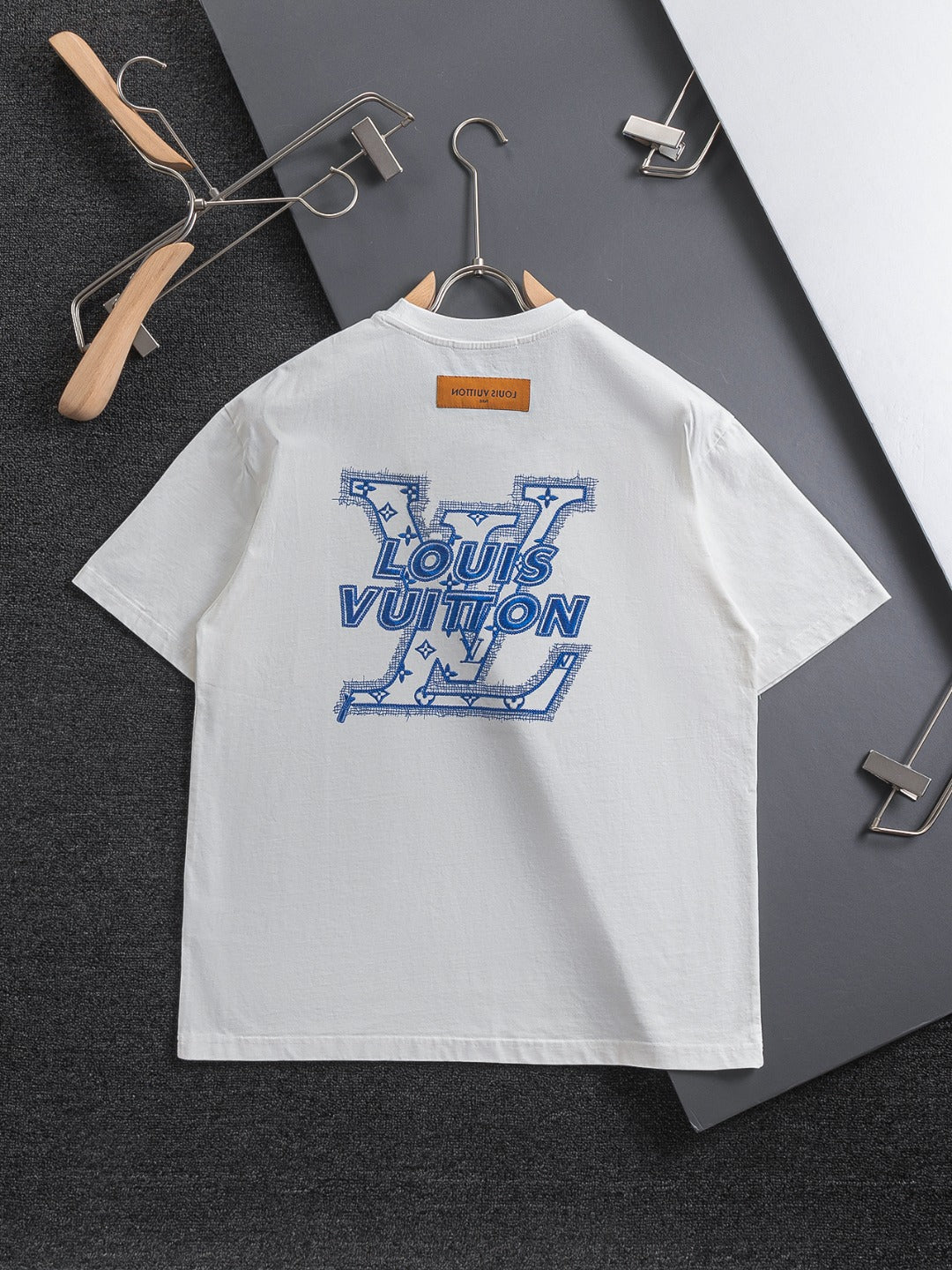 250325 New stereogram embroidered T-shirt