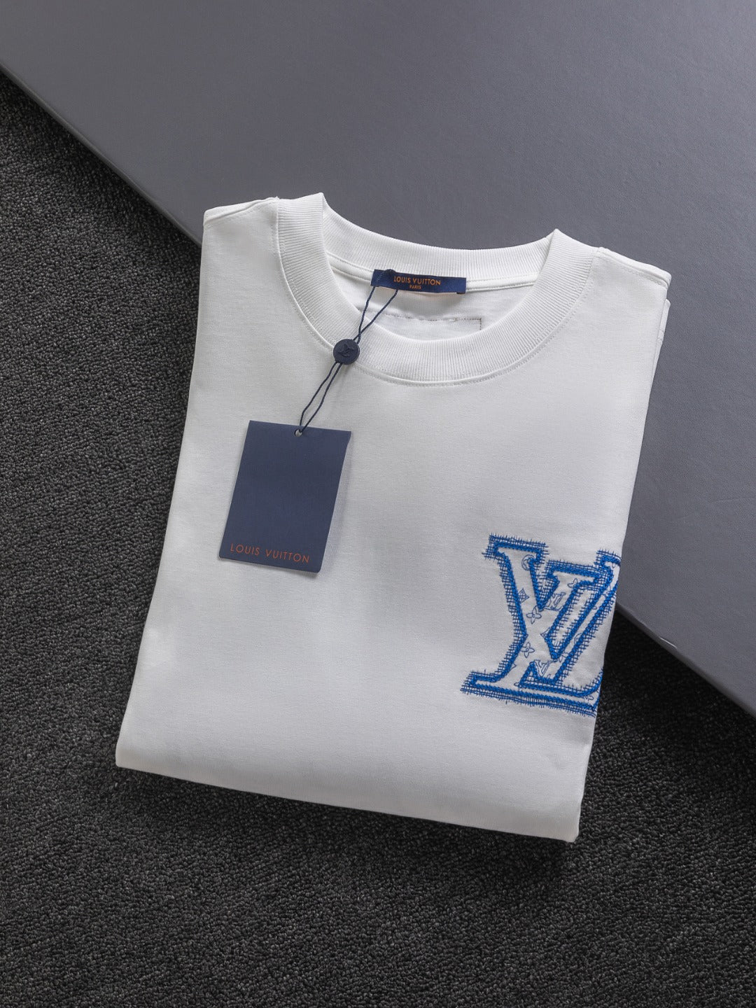 250325 New stereogram embroidered T-shirt