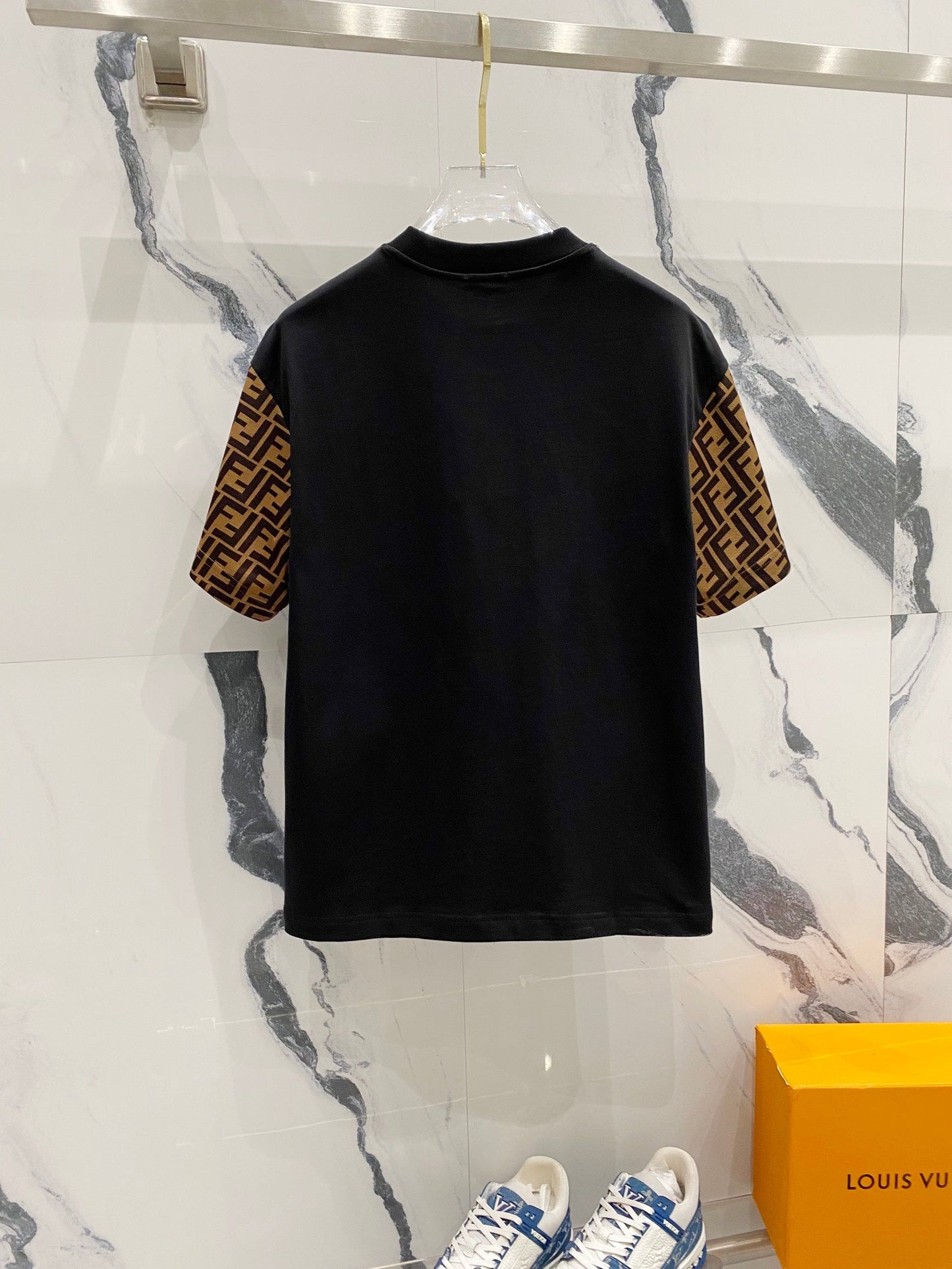250325 New two-sleeved full print T-shirt