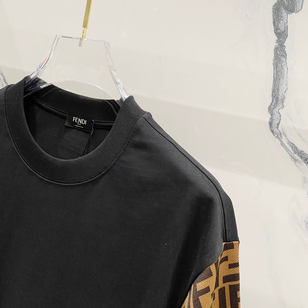 250325 New two-sleeved full print T-shirt