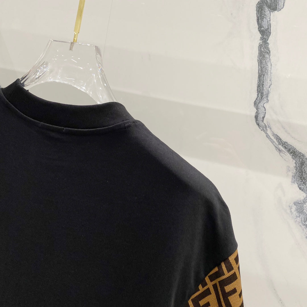 250325 New two-sleeved full print T-shirt