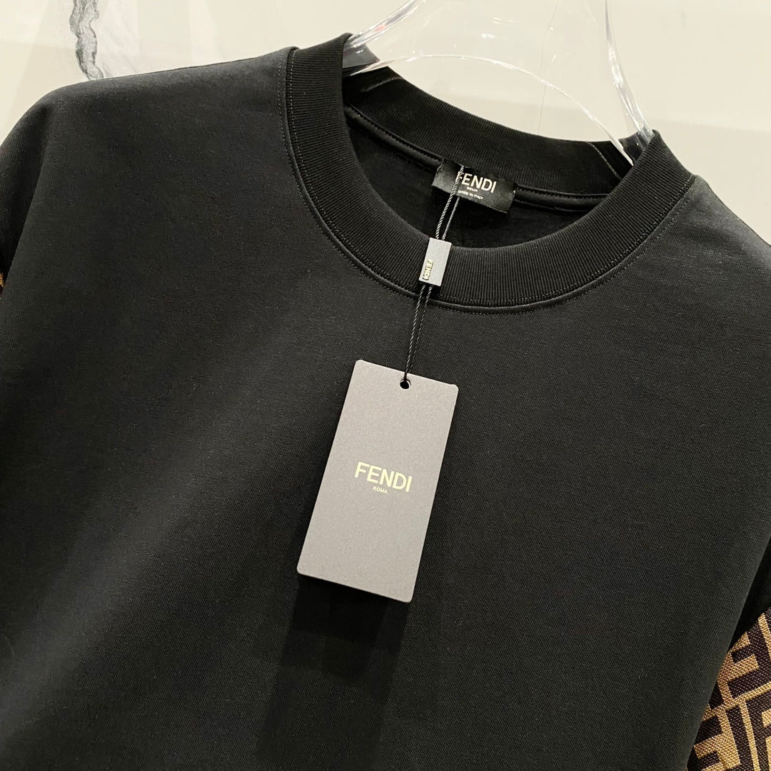 250325 New two-sleeved full print T-shirt