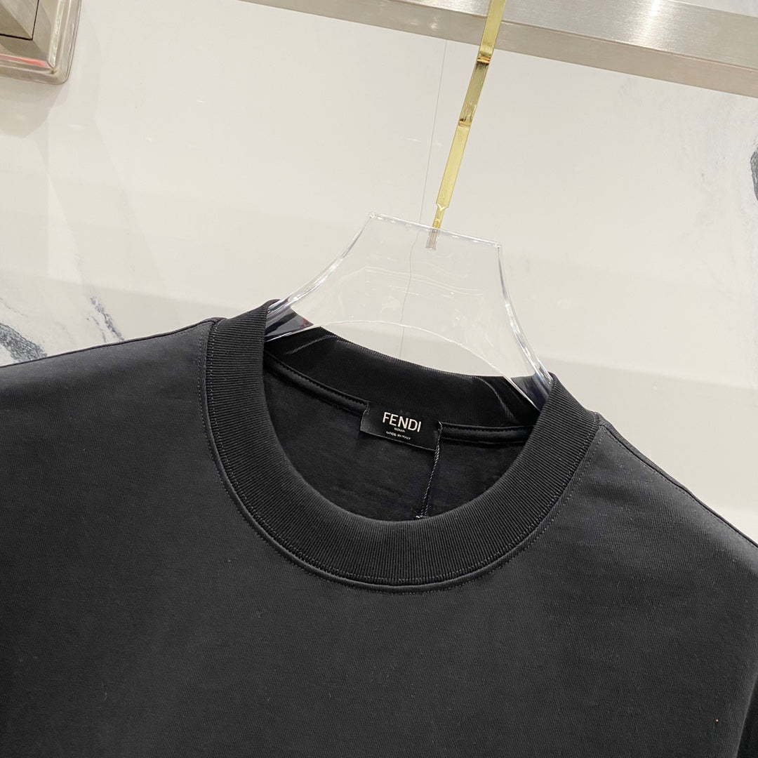 250325 New two-sleeved full print T-shirt