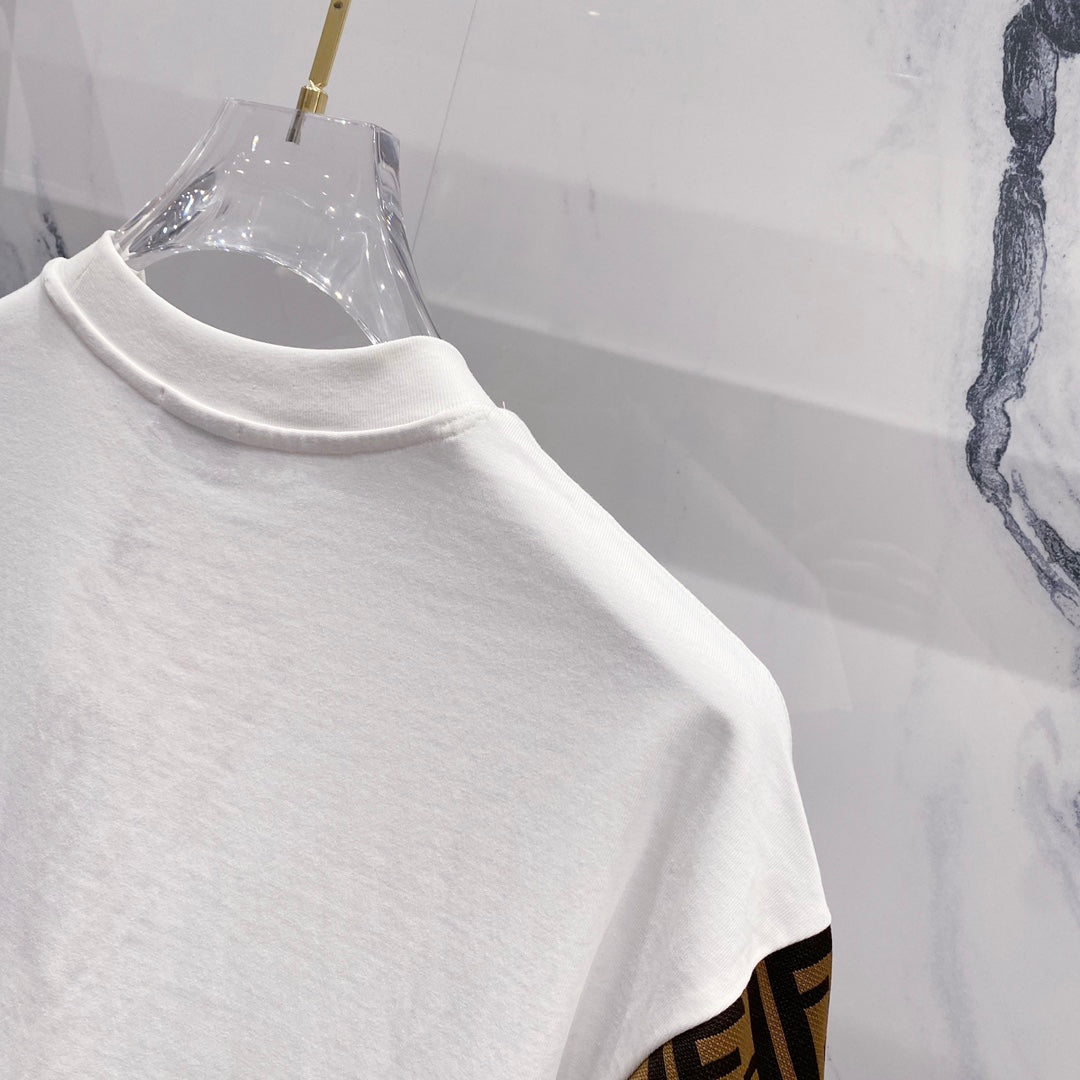 250325 New two-sleeved full print T-shirt