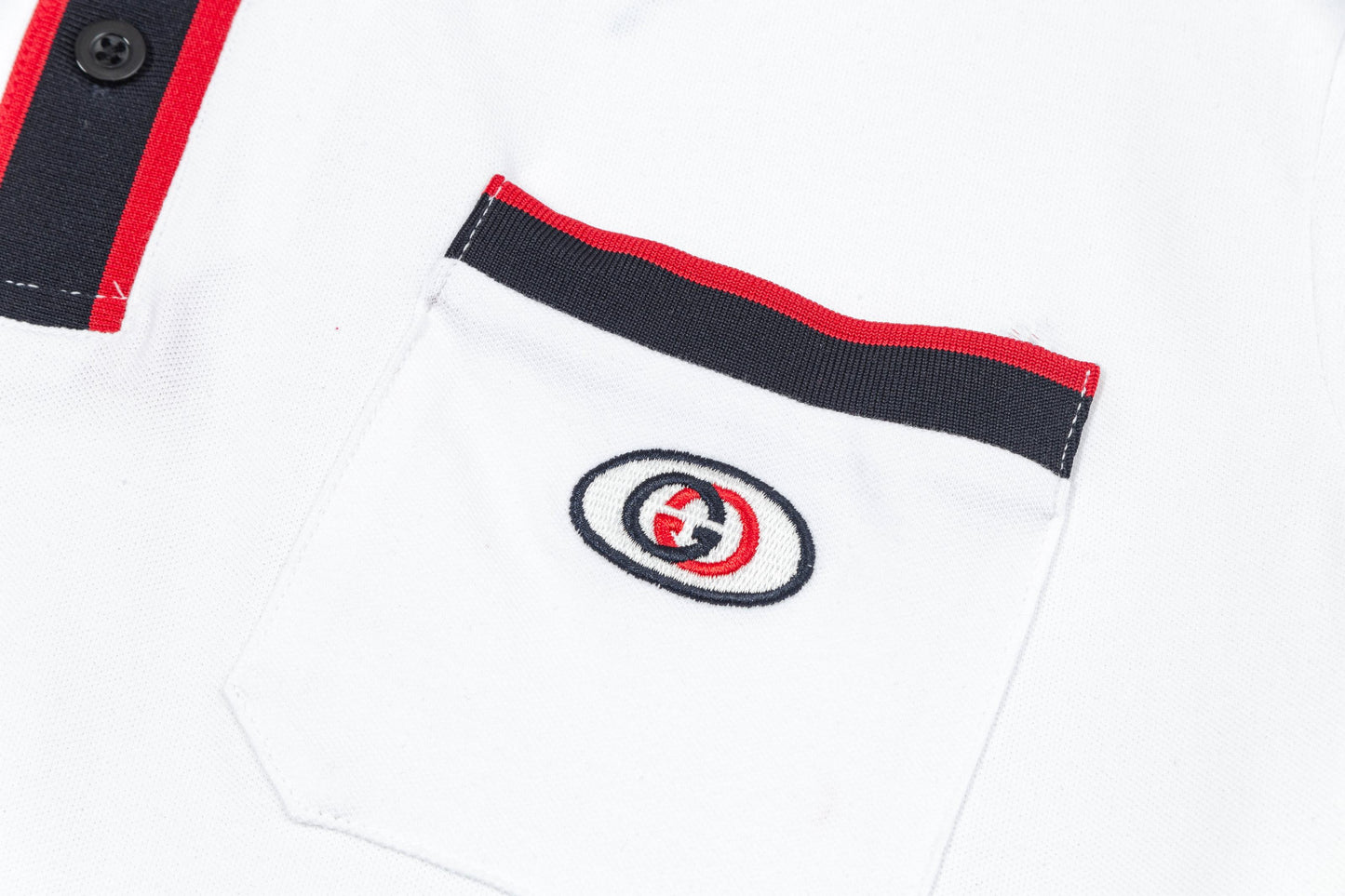 250325 New high quality color patchwork fashion POLO shirt