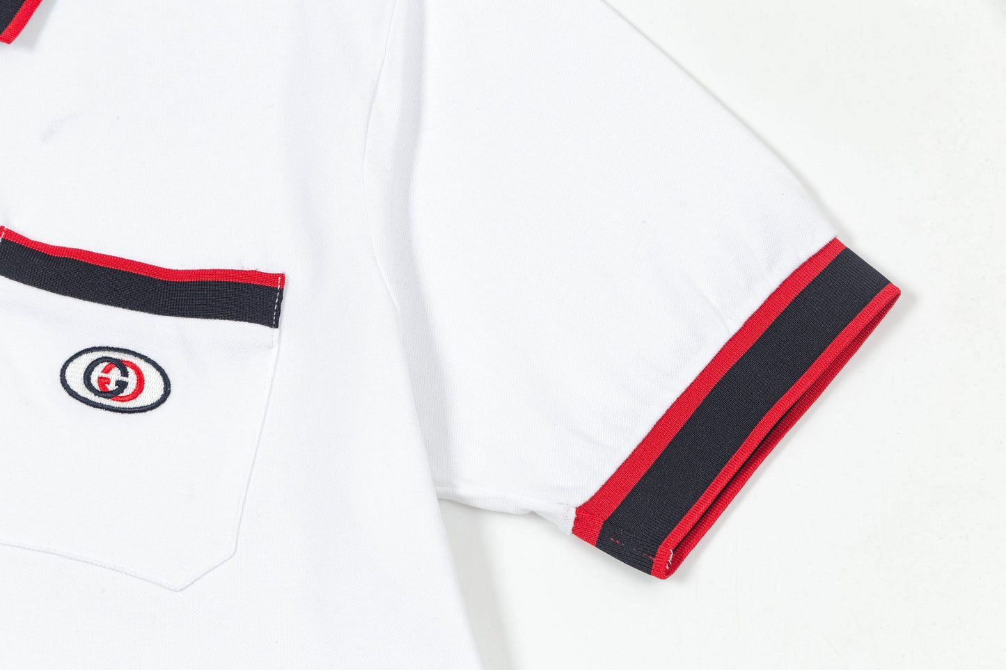 250325 New high quality color patchwork fashion POLO shirt