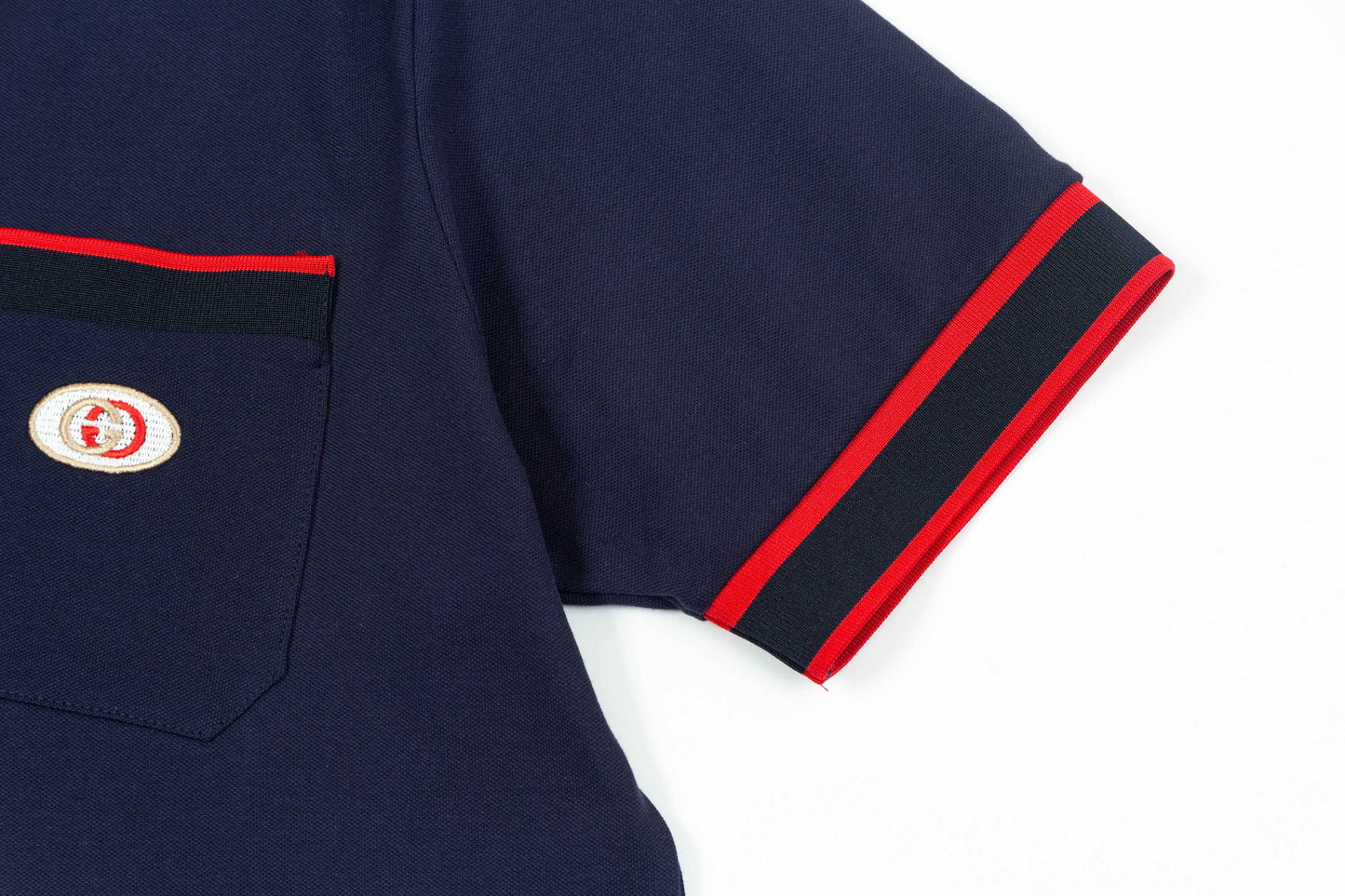 250325 New high quality color patchwork fashion POLO shirt