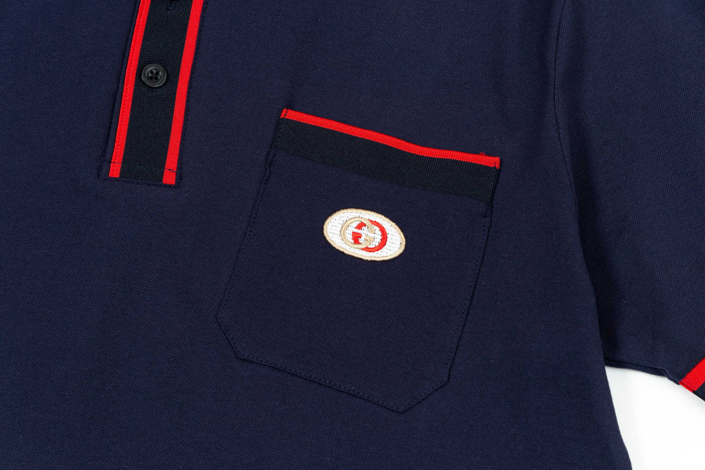 250325 New high quality color patchwork fashion POLO shirt