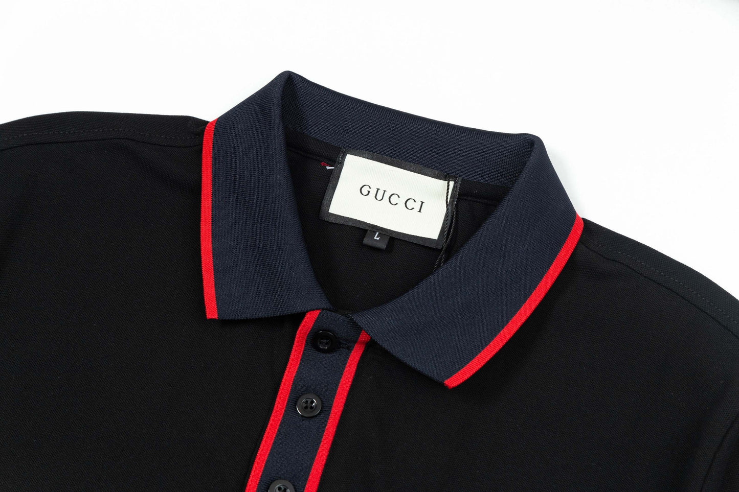 250325 New high quality color patchwork fashion POLO shirt