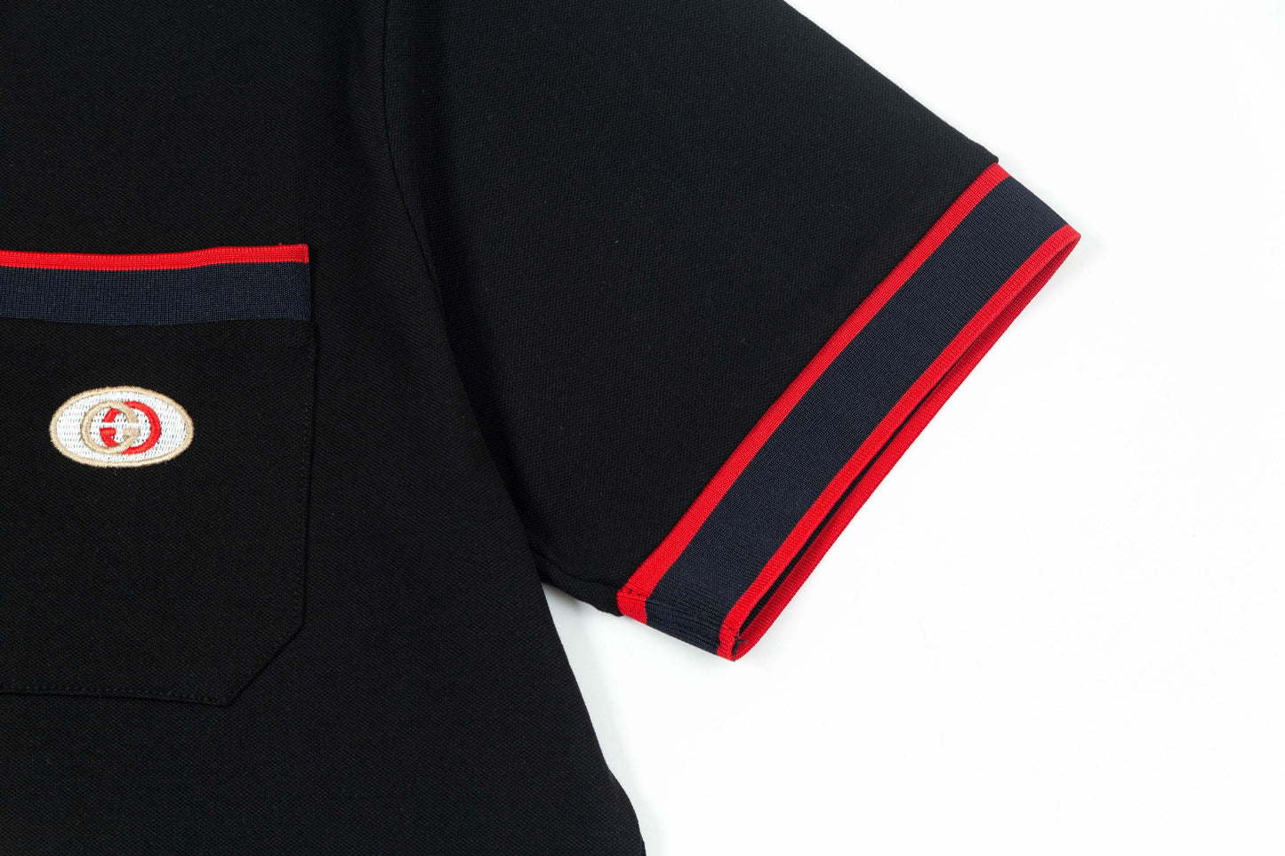 250325 New high quality color patchwork fashion POLO shirt