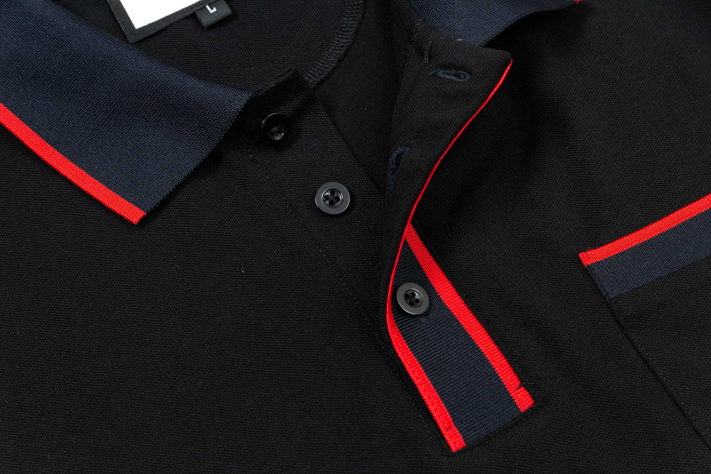 250325 New high quality color patchwork fashion POLO shirt