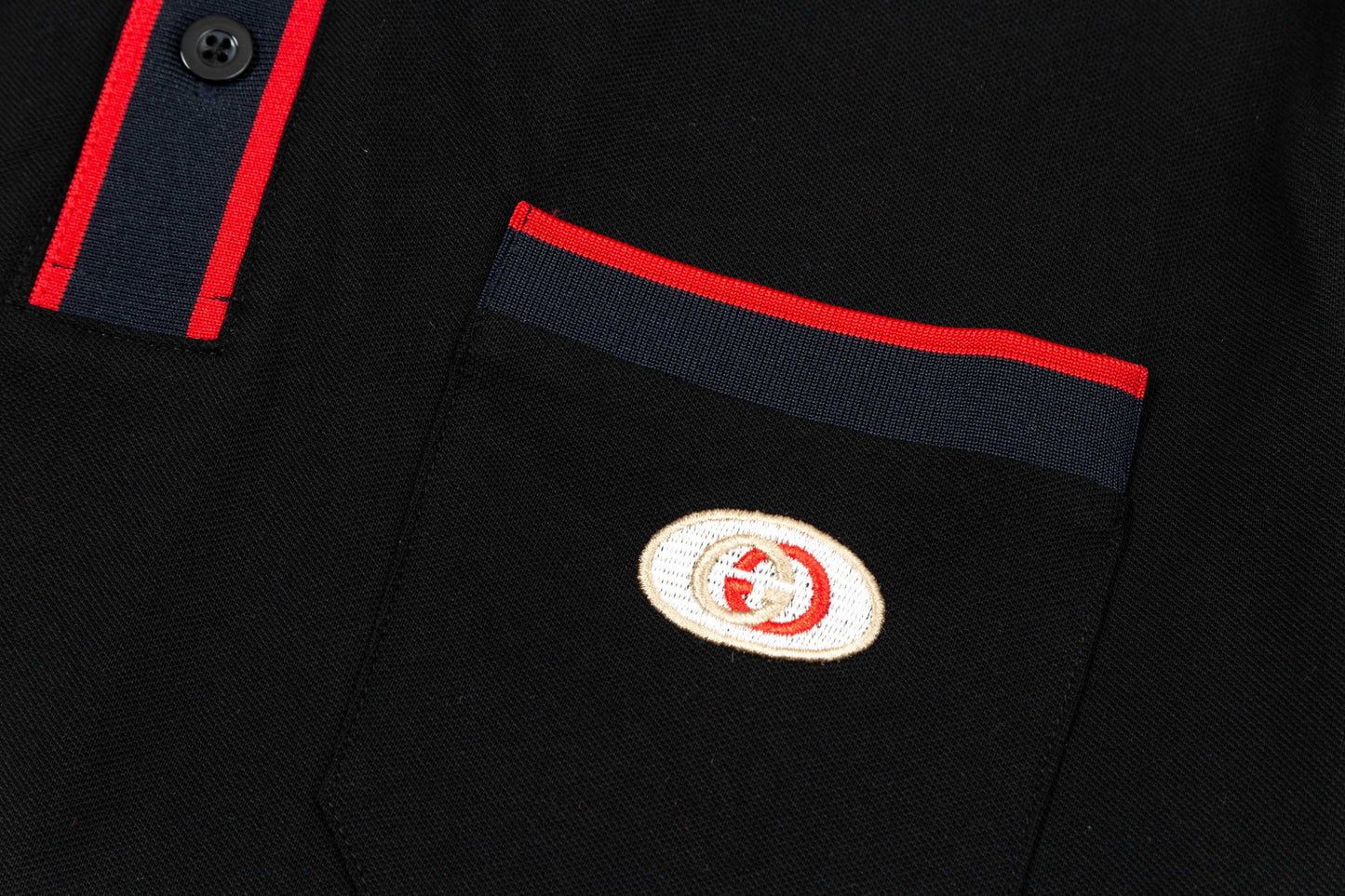250325 New high quality color patchwork fashion POLO shirt