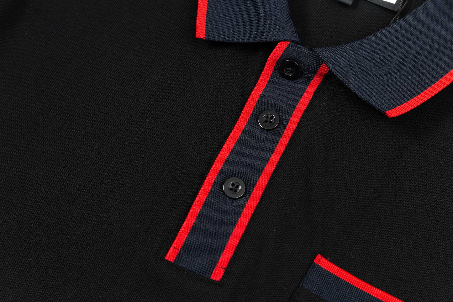 250325 New high quality color patchwork fashion POLO shirt