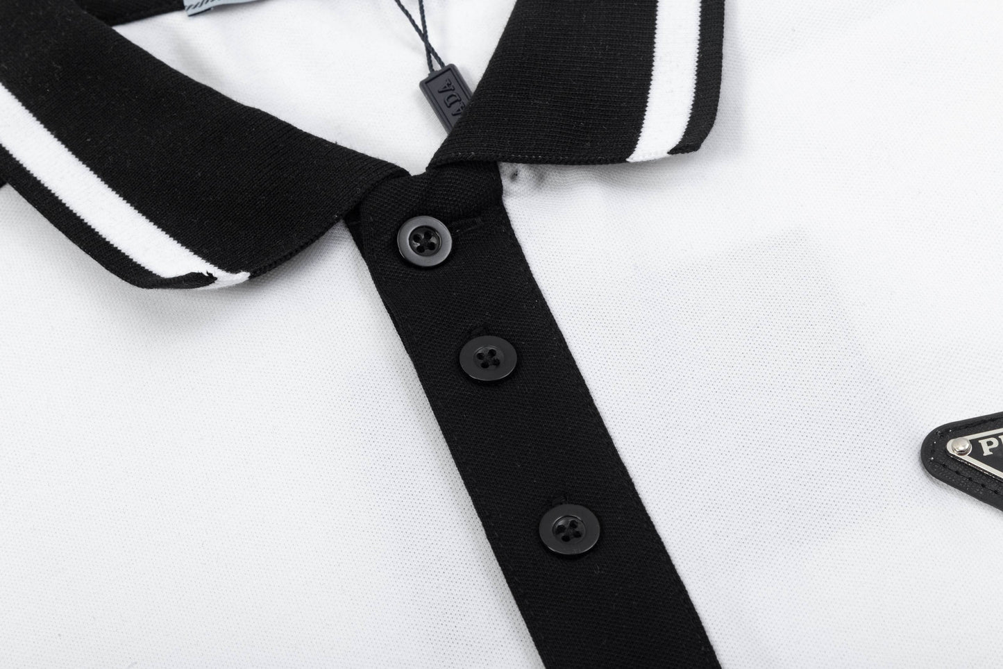 250325 New high quality metal logo color POLO shirt