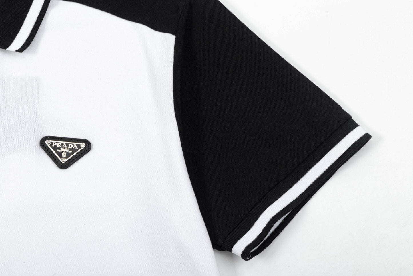 250325 New high quality metal logo color POLO shirt