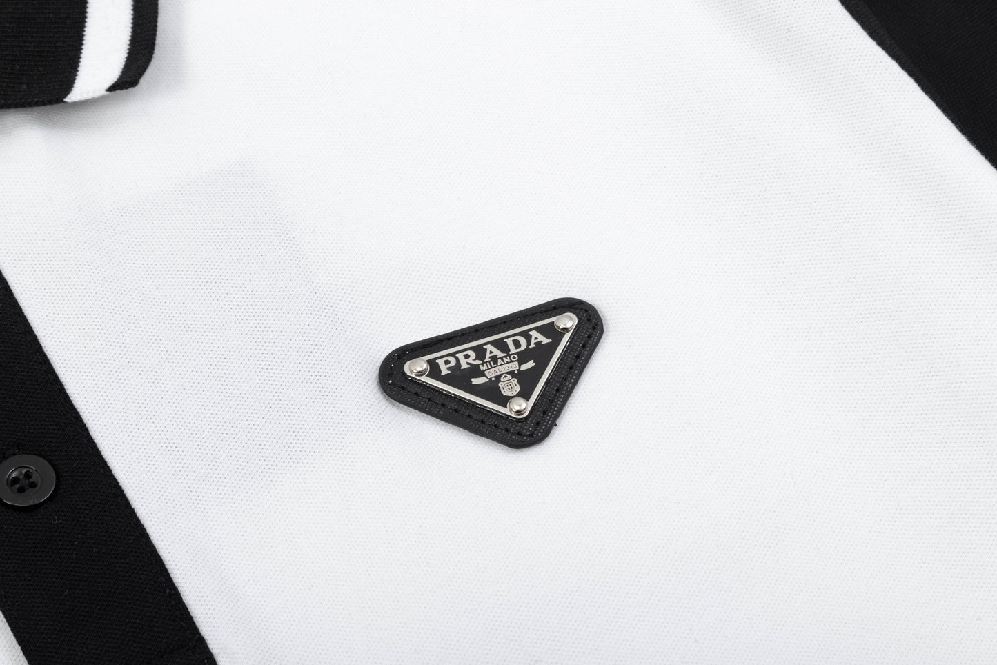 250325 New high quality metal logo color POLO shirt