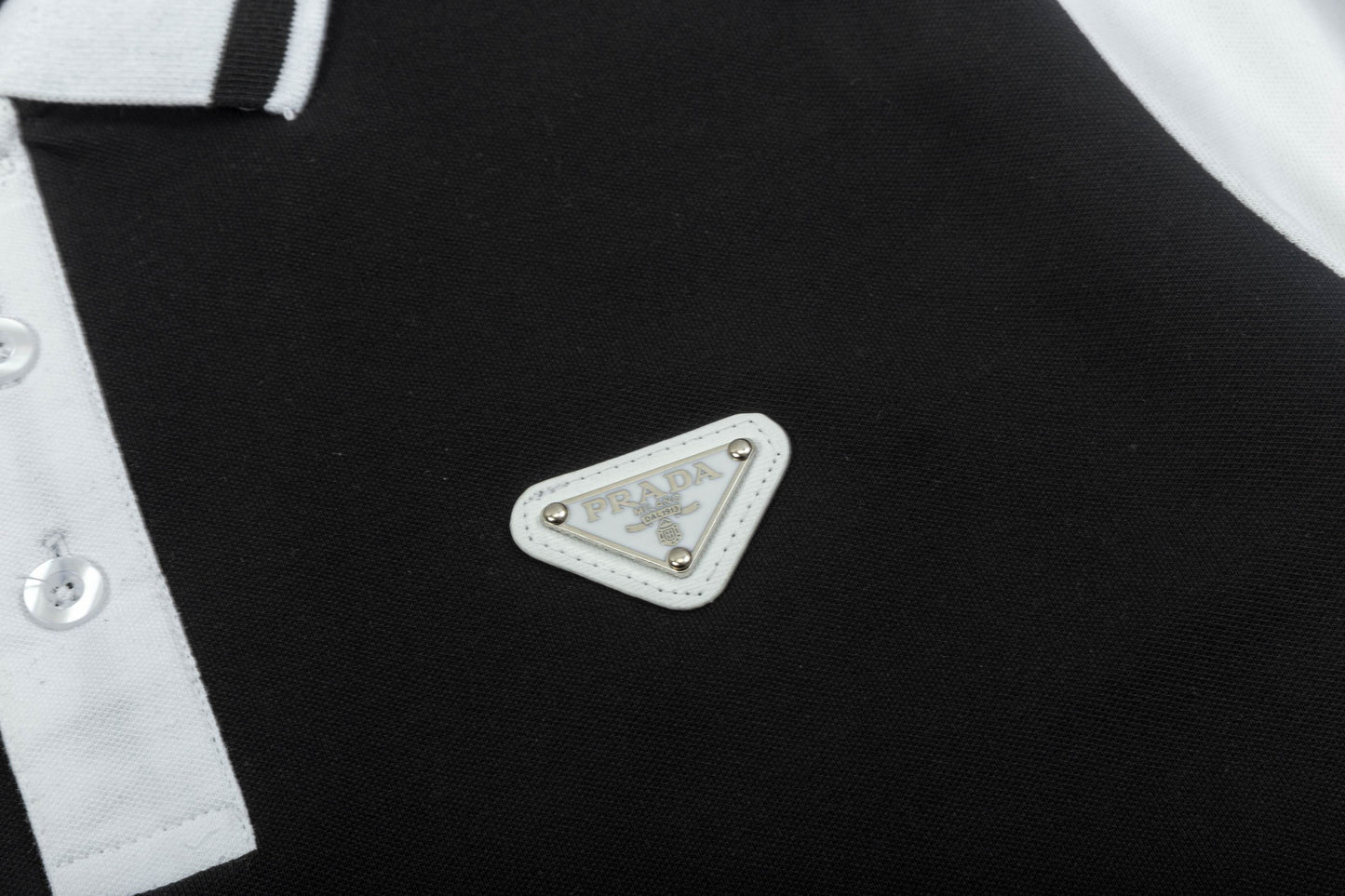 250325 New high quality metal logo color POLO shirt