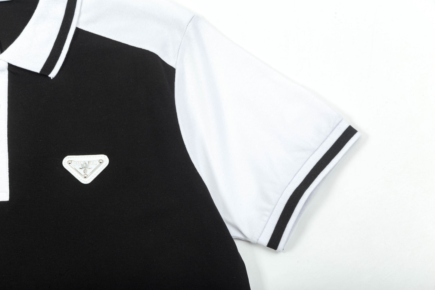 250325 New high quality metal logo color POLO shirt