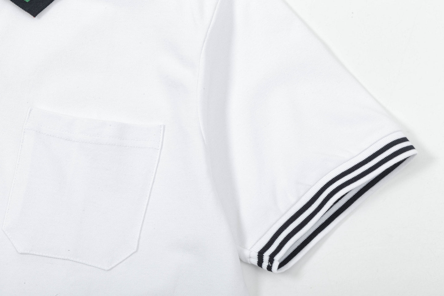 250325  New high quality neckline color POLO shirt