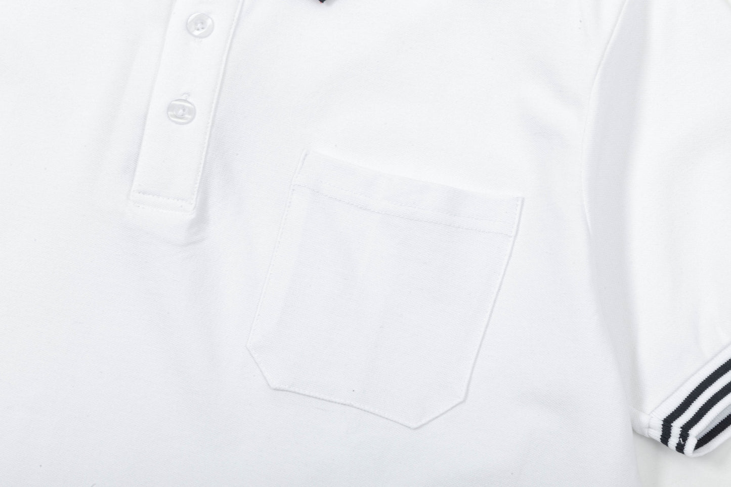 250325  New high quality neckline color POLO shirt
