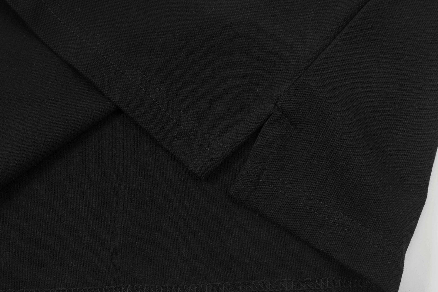 250325 New high quality two-tone patchwork POLO shirt