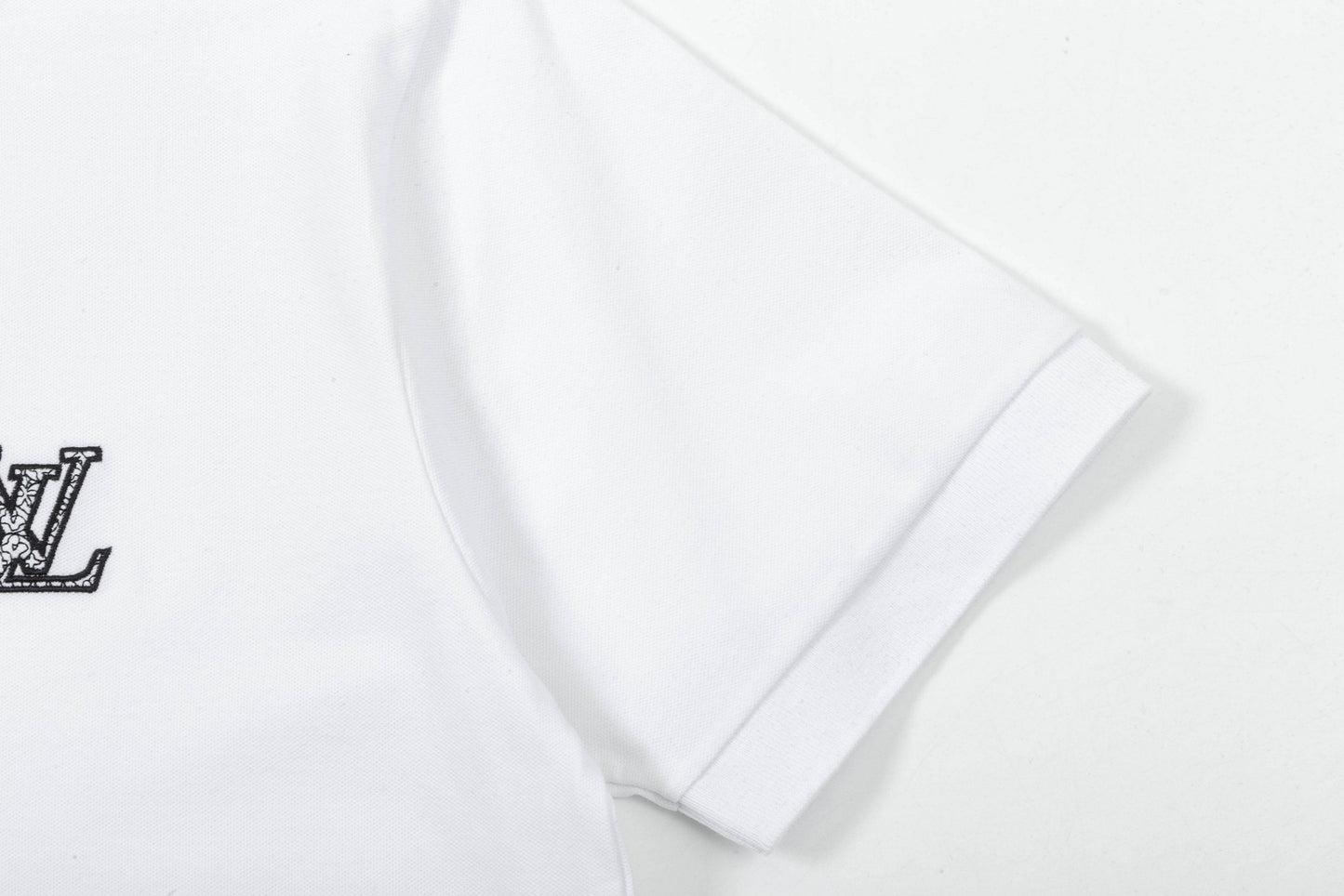 250325 New high quality checked collar POLO shirt